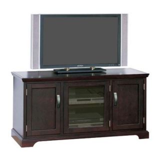 Leick Furniture 50" TV Stand with Storage in a Chocolate Cherry Finish