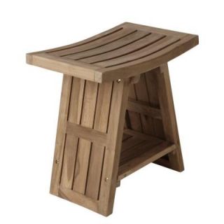 Barclay Products Triad Slotted Teak Shower Seat ISS223
