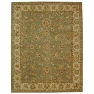 Safavieh Antiquity Green/Gold 6 ft. x 9 ft. Area Rug AT313A 6