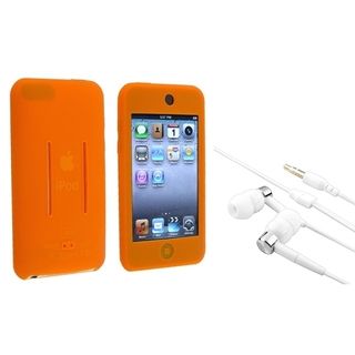 INSTEN Clear Soft Silicone Skin + Film + Armband for iPod Touch 3rd