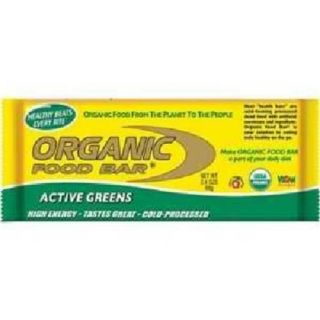 Organic Food Bar BG16862 Organic Food Bar Active Greens Bar   12x2. 4OZ