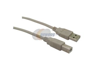Offex USB 2.0 Printer/Device Cable, Type A Male to Type B Male, 6 foot