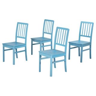Camden Wood Slatback Dining Chair   Set of 4