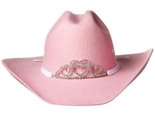 M&F Western Felt Cowboy Hat w/ Tiara (Little Kids/Big Kids) Pink
