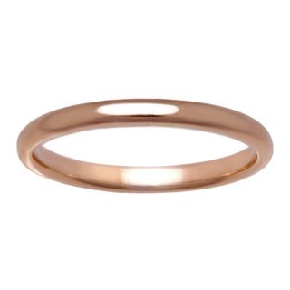 18k Rose Gold Comfort Fit Classic Wedding Band