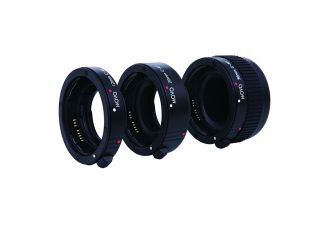 Movo Photo AF Macro Extension Tube Set for Canon EOS DSLR Camera with 10mm, 16mm & 21mm Tubes (Economy Mount)