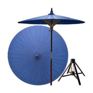 Oriental Furniture Round Berry Patio Umbrella (Common 76 in; Actual 76 in)