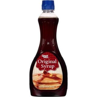 Great Value Syrup, 24 Oz