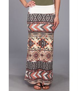 brigitte bailey aztec print maxi skirt