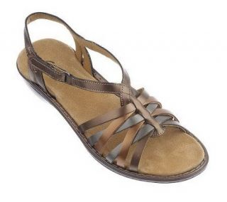 Clarks Bendables Ina Bronze Multi strap Sandals   A188244 —
