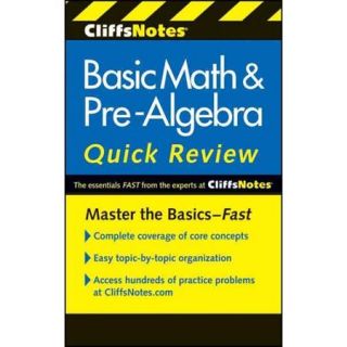 CliffsNotes Basic Math & Pre Algebra Quick Review