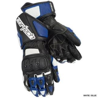 Cortech Impulse RR Gloves White/Blue 3XL