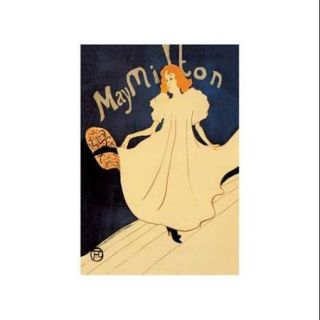 May Milton On Stage Print (Canvas 12x18)