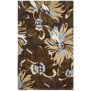 HRI Inspired Collection Area Rug   Hand Tufted Wool, 5x8' 5891P 52
