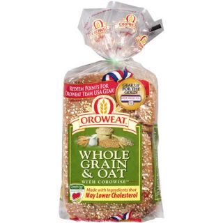 Oroweat Whole Grain & Oat W/Corowise Bread, 24 oz