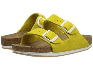 Birkenstock Arizona Soft Footbed   Leather (Unisex) Yellow Nubuck