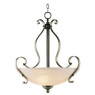 Brookfield 3 Light Inverted Pendant by Jeremiah