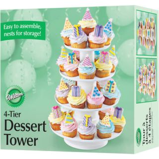 Wilton 4 Tier Dessert Tower, 36 ct. 307 856