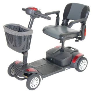 Drive Medical Spitfire Travel Mobility Scooter   Grey and Red
