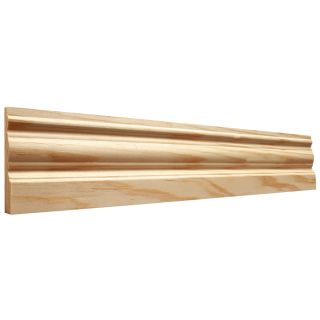 EverTrue 3.25 in x 8 ft Interior Pine Baseboard