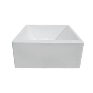 Aquatica PureScape 324 4.4 ft. Acrylic Classic Flatbottom Non Whirlpool Bathtub in White PureScape 324