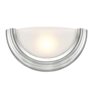 Designers Fountain Saturn 1 Light Brushed Nickel Interior LED Bath Vanity Light LED15009 35