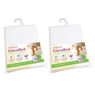 Clevamama ClevaBed Brushed Cotton Waterproof Fitted Mattress Protector