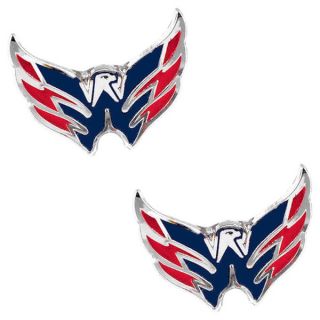 Washington Capitals NHL Charm Post Stud Logo Earring Set