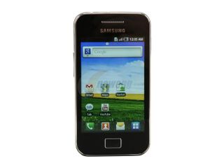 Samsung Galaxy Ace White 3G Unlocked Cell Phone w/ Android OS / 3.5" Touch Screen / 5.0 MP Camera / GPS / Wi Fi / Bluetooth v2.1 (GT S5830L)