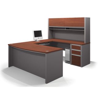 Bestar Connexion 2 Piece U shaped Desk Office Suite