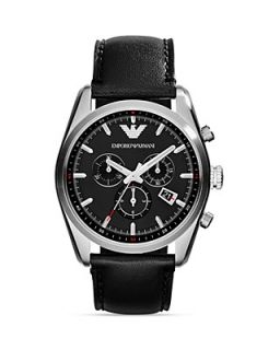 Emporio Armani Black Chronograph Watch, 42.5mm