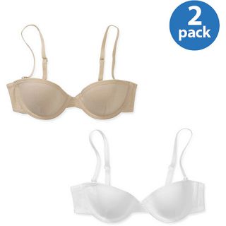 Sweet Nothing Girls' Removable Strap Bra, 2 Pack