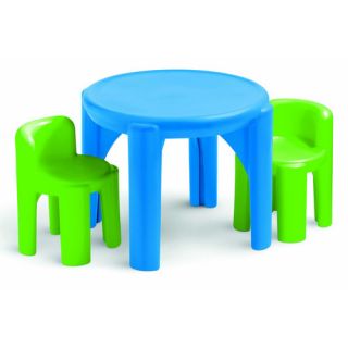 Little Tikes Kids 3 Piece Table & Chair Set