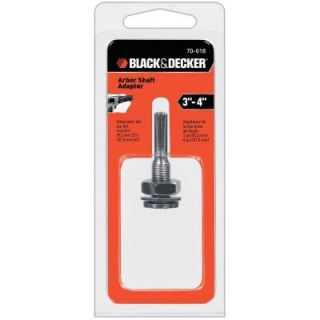 BLACK+DECKER 3   4 in. Arbor Shaft Adaptor 70 618