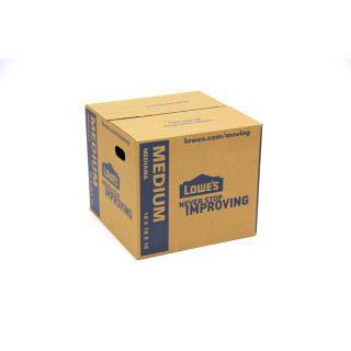 Medium Cardboard Moving Box (Actual 18 in x 16 in)