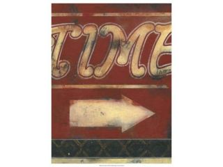 Time Inspires Poster Print by Norman Wyatt Jr. (19 x 25)