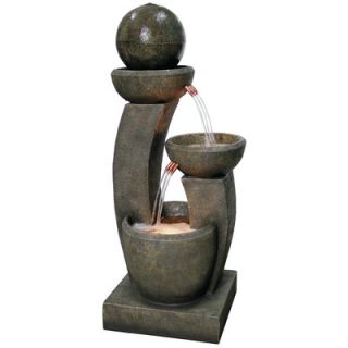 Jemez Cast Resin Fountain by Alfresco Home