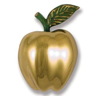 Michael Healy Solid Brass Apple Doorknocker DISCONTINUED MH1251