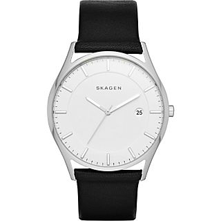 Skagen Holst Leather Watch