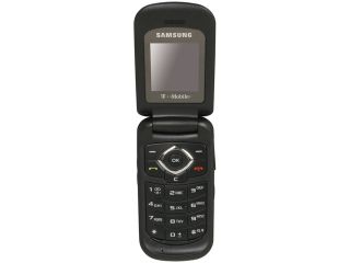 Samsung T139 Black Unlocked GSM Flip Phone w/ 10 Days Standby Time (SGH T139)