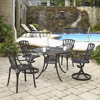 Home Styles Largo 42 in. 5 Piece Patio Dining Set 5560 3058