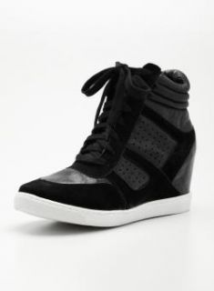 Wanted Wooster Wedge Sneaker In Black   Shopping   Great