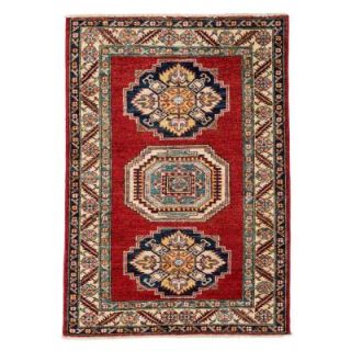 Solo Rugs Kazak Rust 3 ft. 3 in. x 4 ft. 8 in. Indoor Area Rug M1760 145