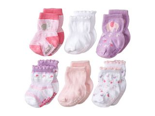 Robeez 6 Pack Socks Favorite W Gift Box Infant