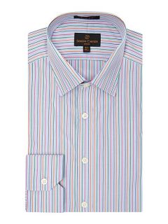 Simon Carter Multi Stripe Regular Fit Shirt Multi Coloured