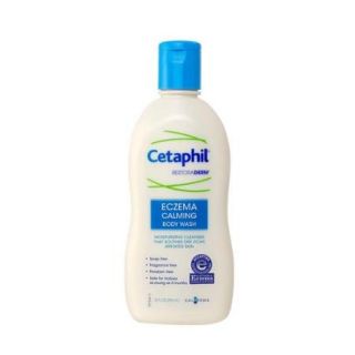 Cetaphil Eczema Calming Body Wash 10 oz (Pack of 4)