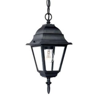 Acclaim Lighting Builder's Choice Collection 1 Light Outdoor Matte Black Hanging Lantern 4006BK