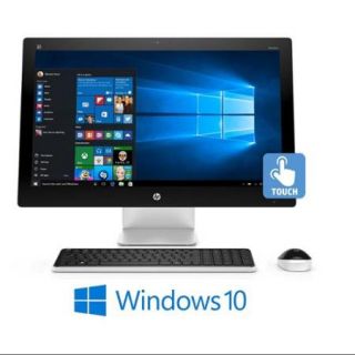 Refurbished HP Pavilion 23 q112 AMD A8, 23" Full HD Touchscreen All in One Windows 10 PC