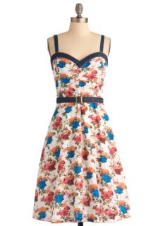 Botanical Brunch Dress  Mod Retro Vintage Dresses