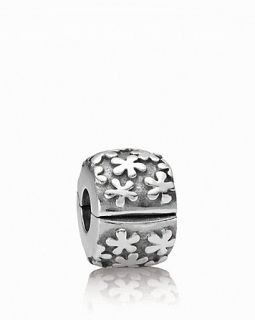 PANDORA Clip   Sterling Silver Flowers, Moments Collection